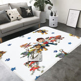 Paw Patrol Ryder Carpet Living Room Bedroom Sofa Rug Door Mat